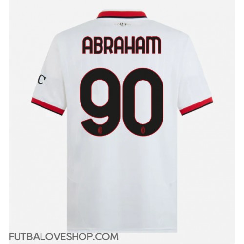 Dres AC Milan Tammy Abraham #90 Preč 2024-25 Krátky Rukáv